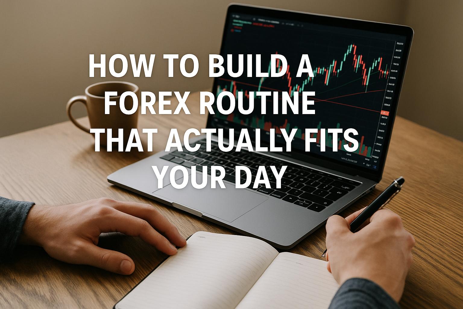 How to build a forex routine that actually fits your day