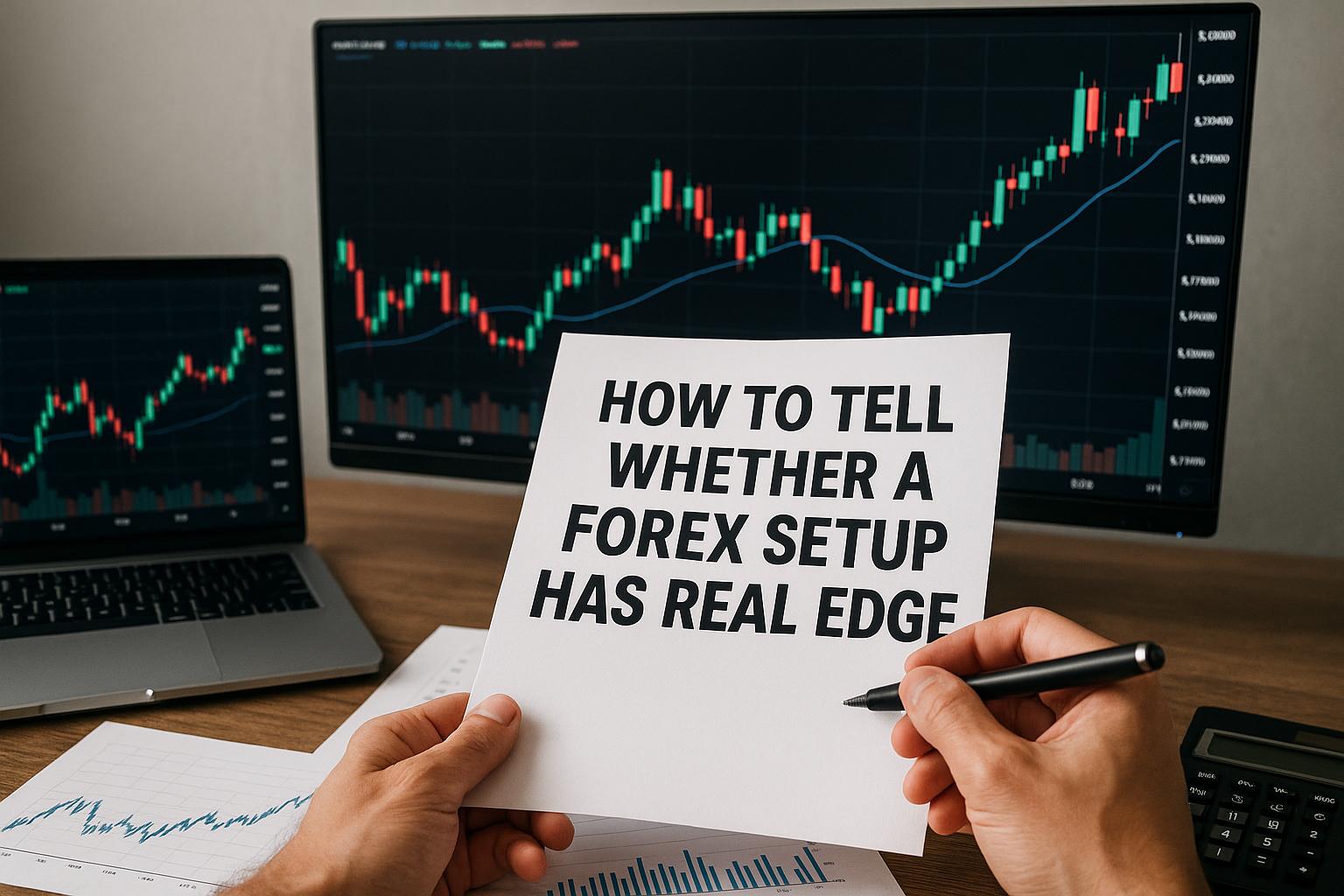 How to tell whether a forex setup has real edge