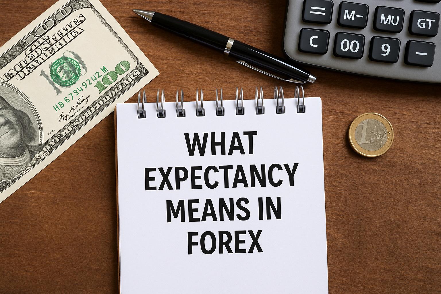 What expectancy means in forex in plain English