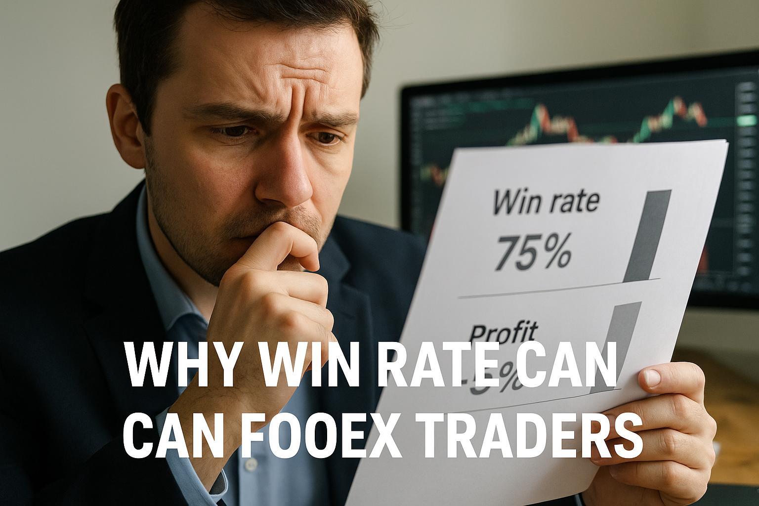 Why win rate can fool forex traders
